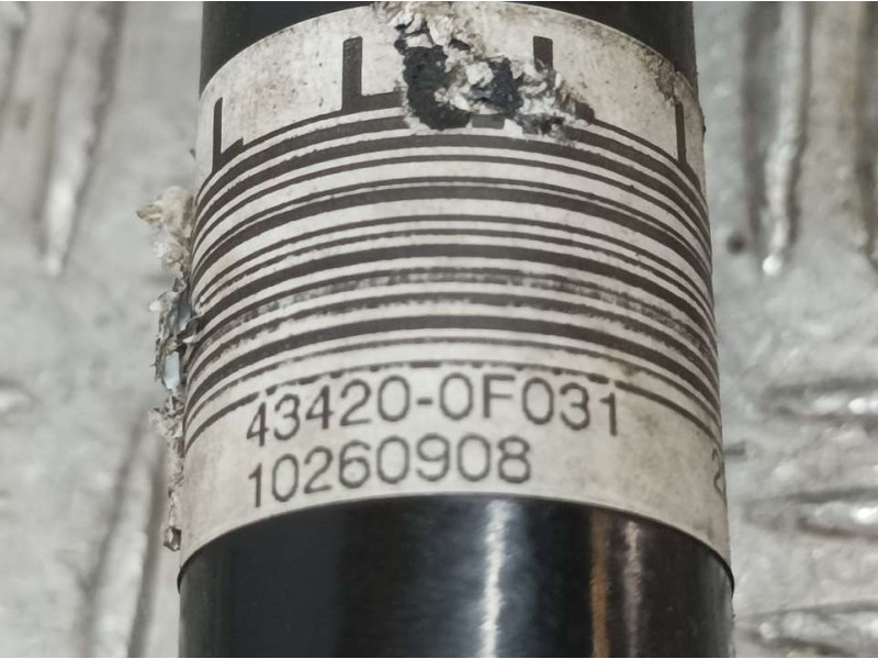 Recambio de transmision delantera izquierda para toyota verso active referencia OEM IAM 434200F031 10260908 