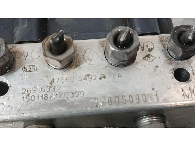 Recambio de abs para renault clio iv business referencia OEM IAM 476605492R  269633