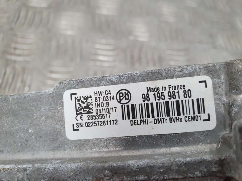 Recambio de centralita start / stop para peugeot 308 active referencia OEM IAM 9819598180 28535617 DELPHI