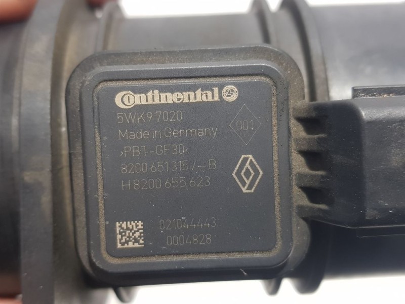 Recambio de caudalimetro para renault kangoo extrem referencia OEM IAM 8200651315B 5WK97020 CONTINENTAL
