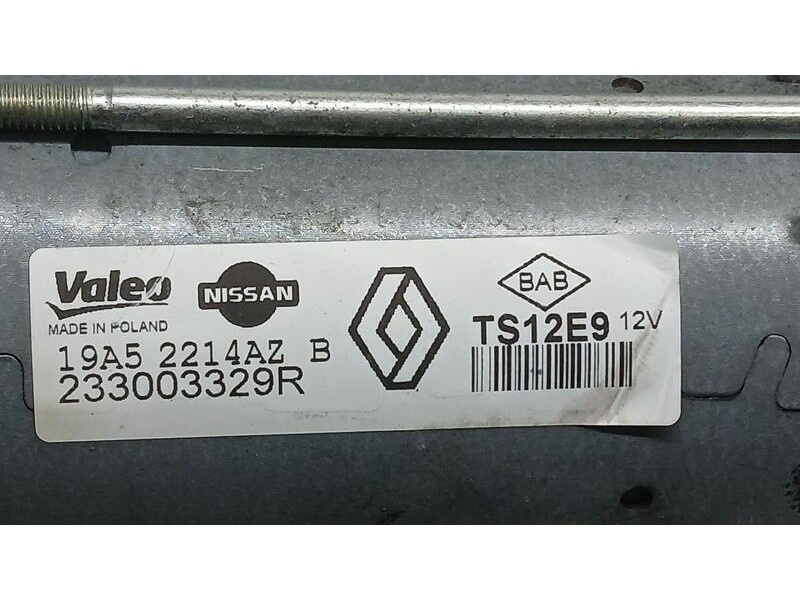 Recambio de motor arranque para renault clio iv business referencia OEM IAM 233003329R VALEO TS12E9