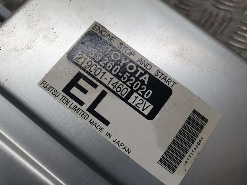 Recambio de modulo electronico para toyota yaris active referencia OEM IAM 8926052020 2190011460 FUJITSU