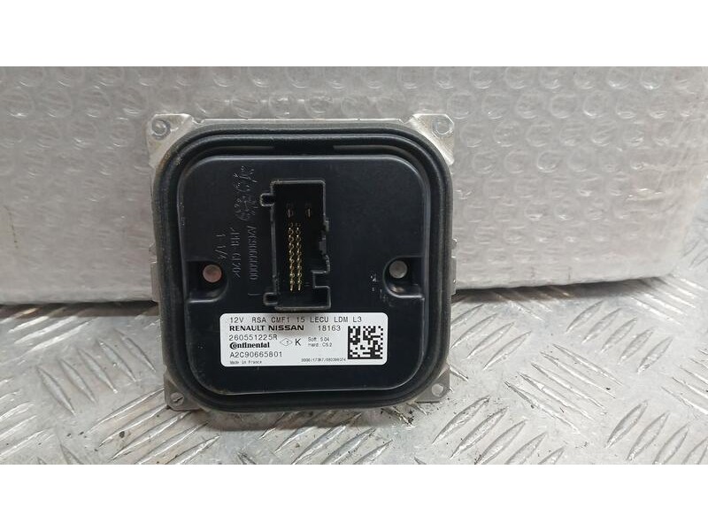 Recambio de centralita faro para renault grand scénic iv (r9_) 1.3 tce 140 referencia OEM IAM 260551225R CONTINENTAL A2C90665801