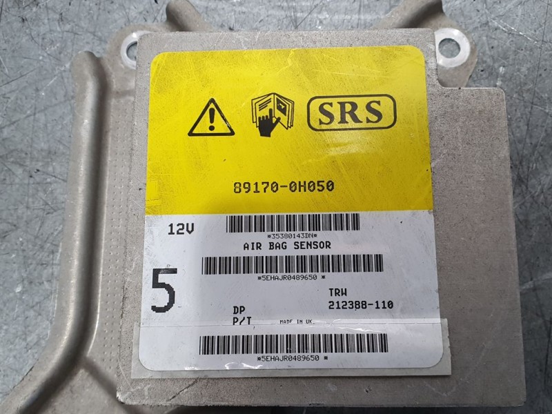 Recambio de kit airbag para peugeot 107 urban referencia OEM IAM 891700H050  