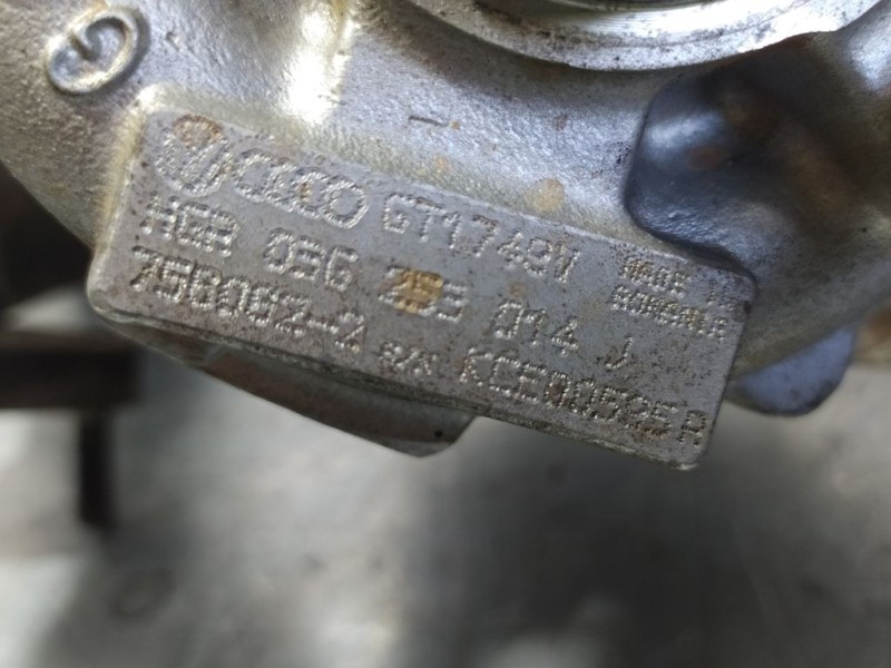 Recambio de turbocompresor para jeep compass limited referencia OEM IAM 03G253014J 7580652 GARRETT