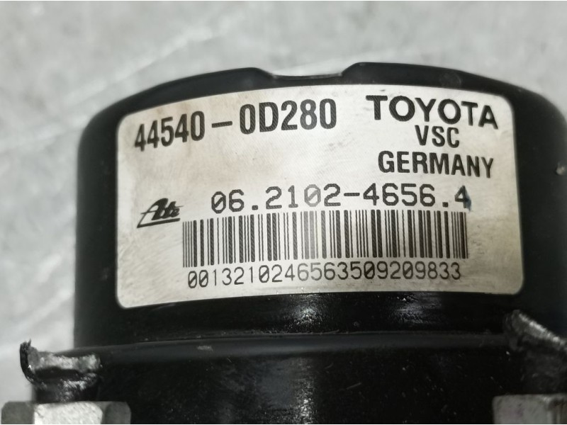 Recambio de abs para toyota yaris active referencia OEM IAM 445400D280 06210246564 ATE