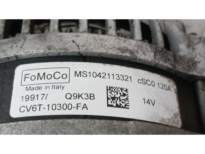 Recambio de alternador para ford tourneo courier (c4a) titanium referencia OEM IAM CV6T10300FA  1042113321