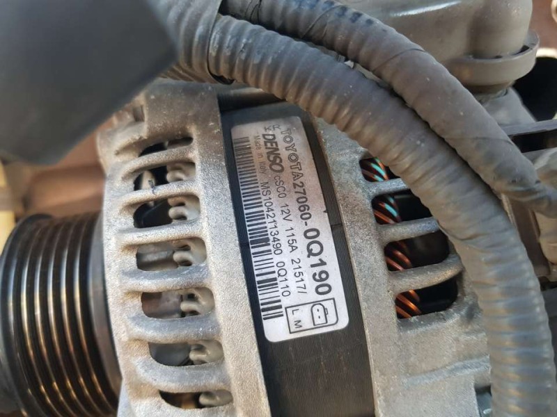 Recambio de alternador para toyota aygo x-cite referencia OEM IAM 270600Q190 MS1042113490 