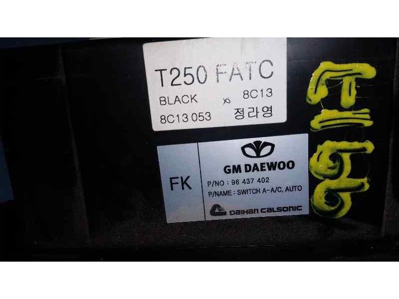 Recambio de mando climatizador para chevrolet aveo ls referencia OEM IAM 96437402  