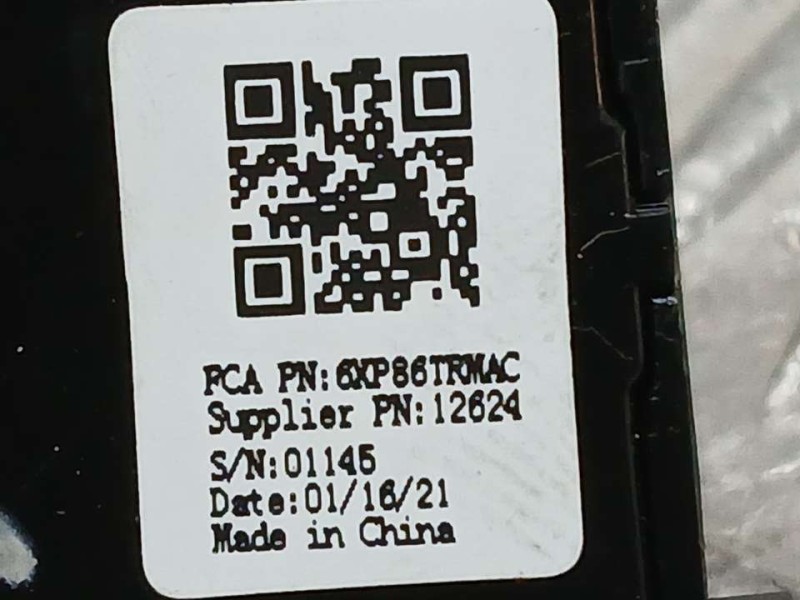 Recambio de mando retrovisor para jeep compass ii busines 4x2 referencia OEM IAM 6XP86TRMAC  