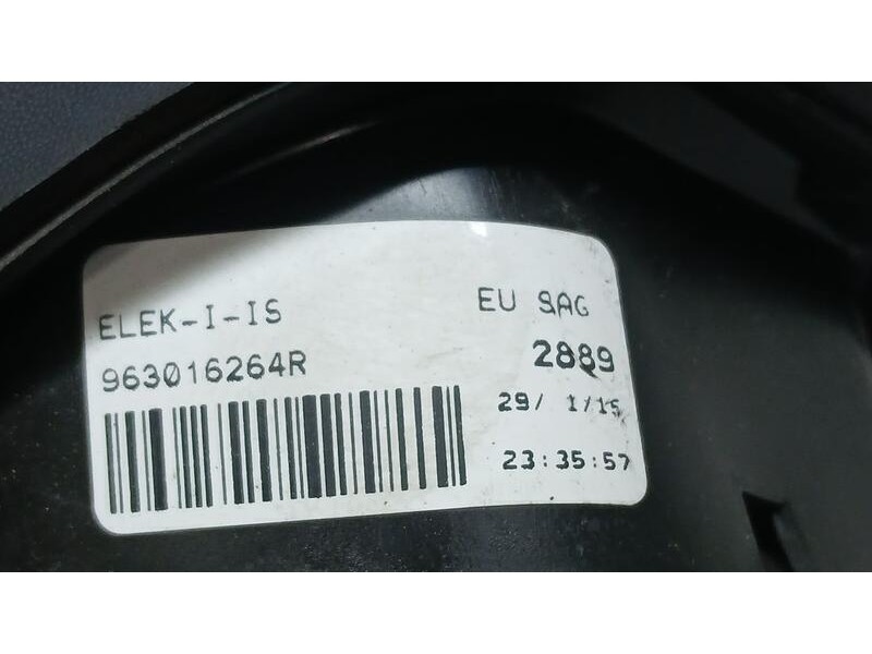 Recambio de retrovisor derecho para renault clio iv business referencia OEM IAM 963016264R ELECTRICO 9 CABLES 