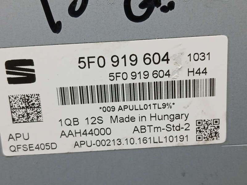 Recambio de sistema navegacion gps para seat leon (5f1) reference referencia OEM IAM 5F0919604  