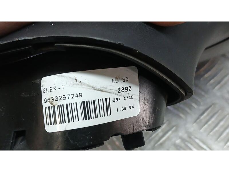 Recambio de retrovisor izquierdo para renault clio iv business referencia OEM IAM 963025724R ELECTRICO 7 CABLES 