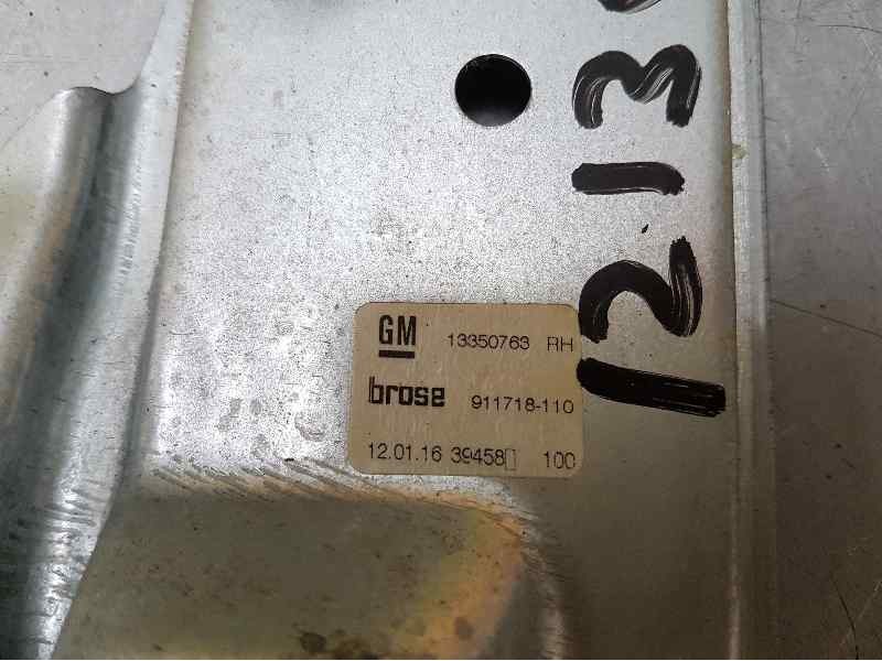 Recambio de elevalunas trasero derecho para opel astra j lim. notchback referencia OEM IAM 13350763 911718110 ELECTRICO 7 PINS
