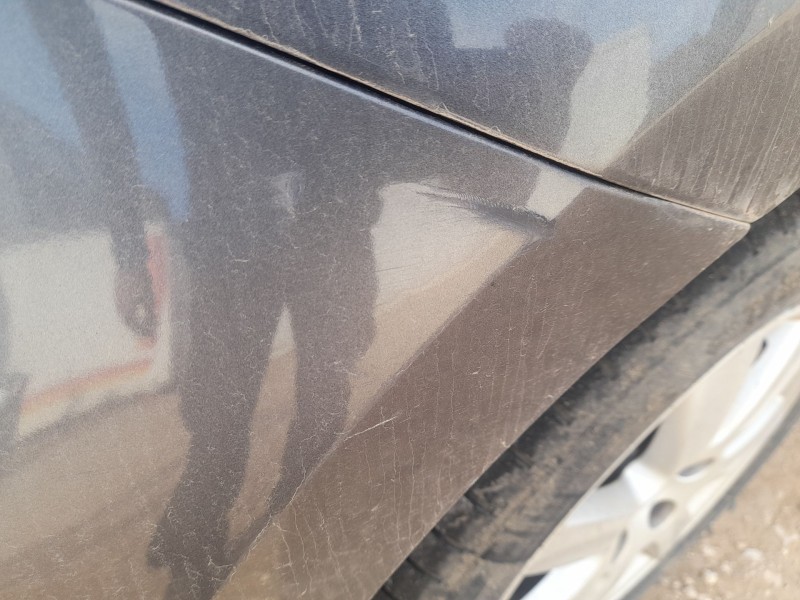 Recambio de paragolpes trasero para volkswagen polo v (6r1, 6c1) 1.6 tdi referencia OEM IAM 6R6807421BHGRU ROZADO 