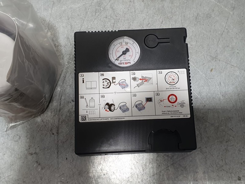 Recambio de compresor inflado de neumaticos para skoda fabia active referencia OEM IAM 5N0012615F  