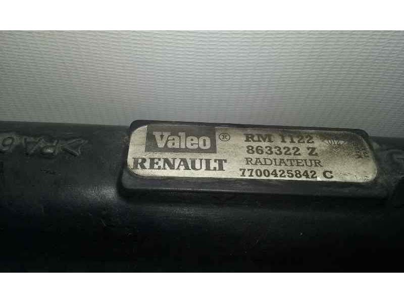 Recambio de radiador agua para renault scenic (ja..) 2.0 16v rxi referencia OEM IAM 863322Z 7700425842C VALEO