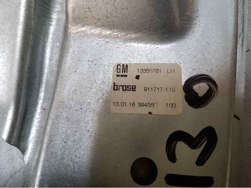 Recambio de elevalunas trasero izquierdo para opel astra j lim. notchback referencia OEM IAM 13350761 911717110 ELECTRICO 7 PINS