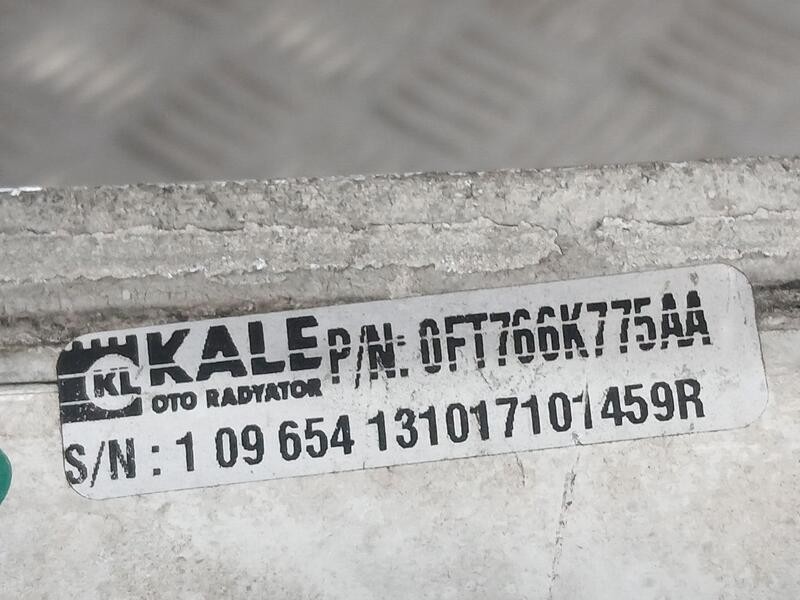 Recambio de intercooler para ford tourneo courier (c4a) titanium referencia OEM IAM 0FT766K775AA KALE 