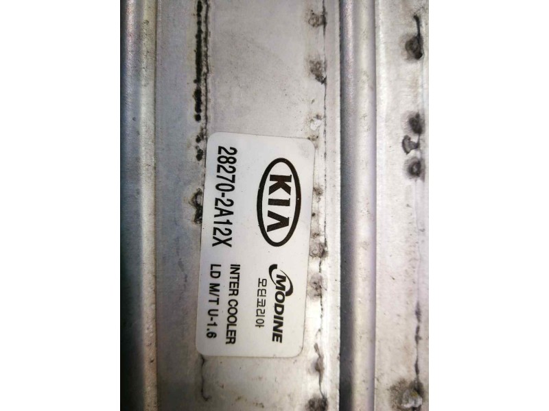 Recambio de intercooler para kia cerato 2.0 lx crdi familiar (5-ptas.) referencia OEM IAM 282702A12X  
