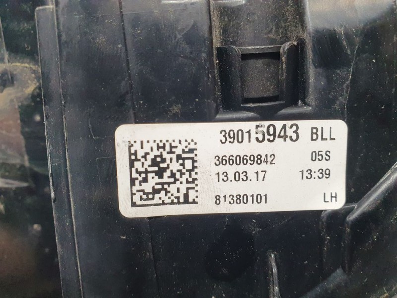 Recambio de piloto trasero izquierdo para opel astra k lim. 5türig dynamic start/stop referencia OEM IAM 39015943  EXTERIOR