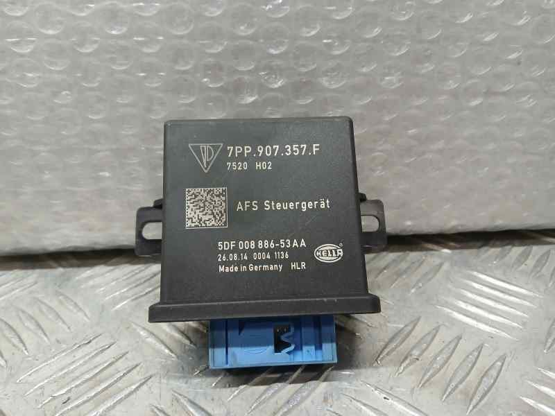 Recambio de modulo electronico para porsche macan (typ ) s diesel referencia OEM IAM 7PP907357F 5DF00888653AA HELLA MÓDULO DE LU