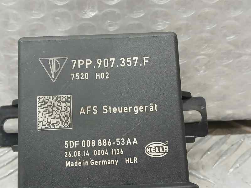 Recambio de modulo electronico para porsche macan (typ ) s diesel referencia OEM IAM 7PP907357F 5DF00888653AA HELLA MÓDULO DE LU