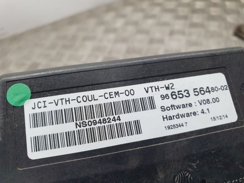 Recambio de pantalla multifuncion para peugeot 508 allure referencia OEM IAM 9665356480  