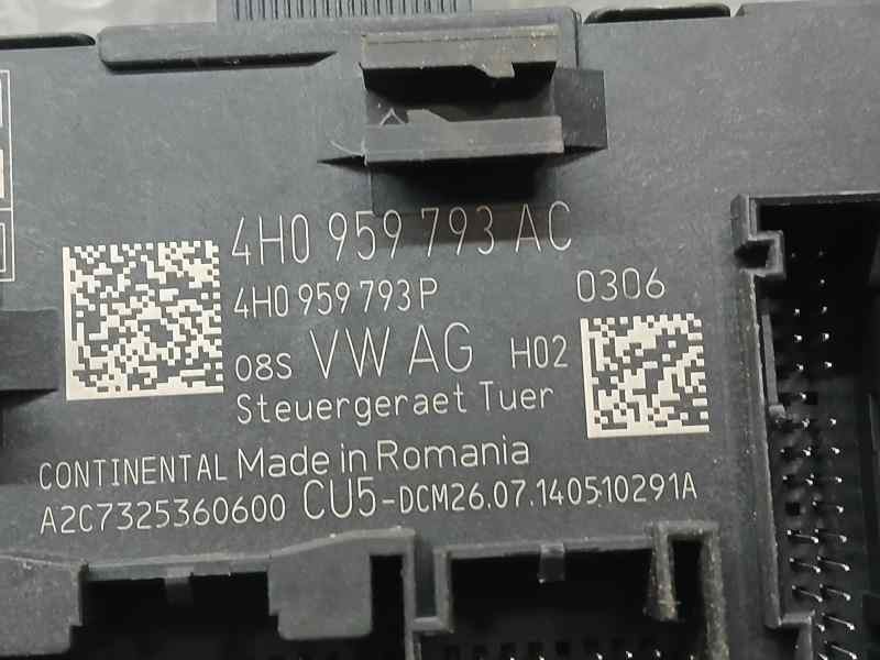 Recambio de modulo electronico para porsche macan (typ ) s diesel referencia OEM IAM 4H0959793AC A2C7325360600 CONTINENTAL MODUL