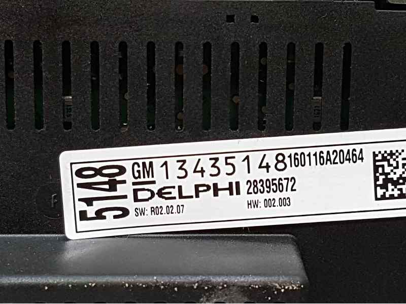 Recambio de mando climatizador para opel astra j lim. notchback referencia OEM IAM 13435148 28395672 DELPHI