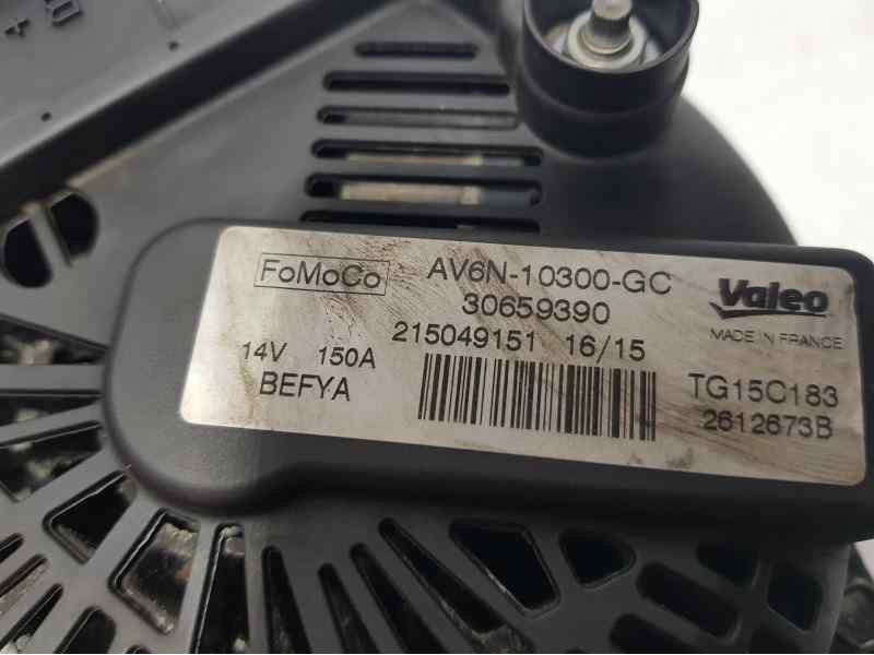 Recambio de alternador para ford transit connect kombi trend referencia OEM IAM AV6N10300GC 2612673B VALEO CARCASA TRASERA TOCAD