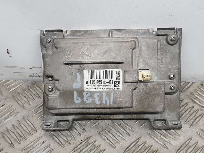 Recambio de pantalla multifuncion para citroën c-elysée shine referencia OEM IAM 9812046980 A2C14803700 