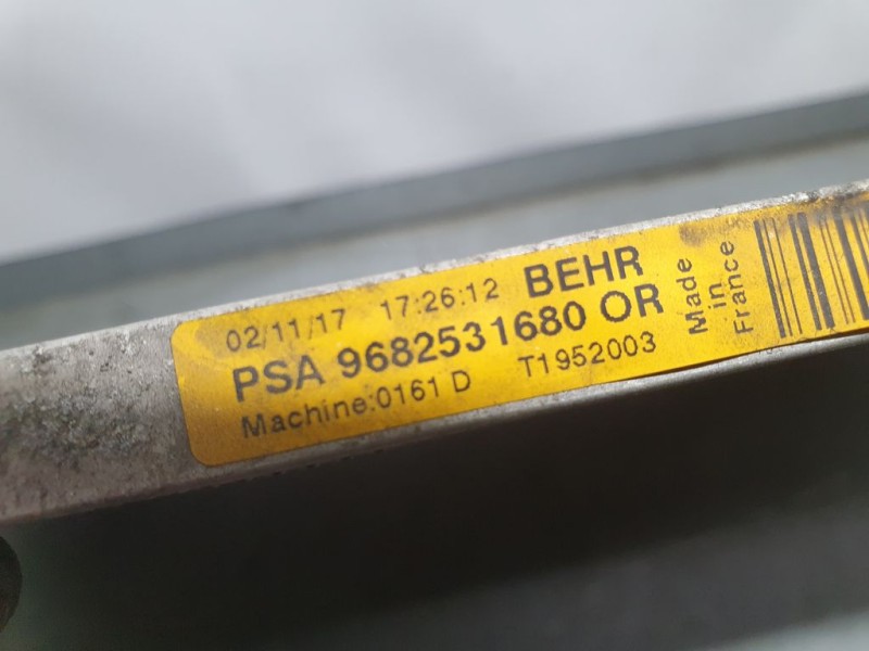 Recambio de condensador / radiador aire acondicionado para ds 5 basis referencia OEM IAM 9682531680 T1952003 BEHR
