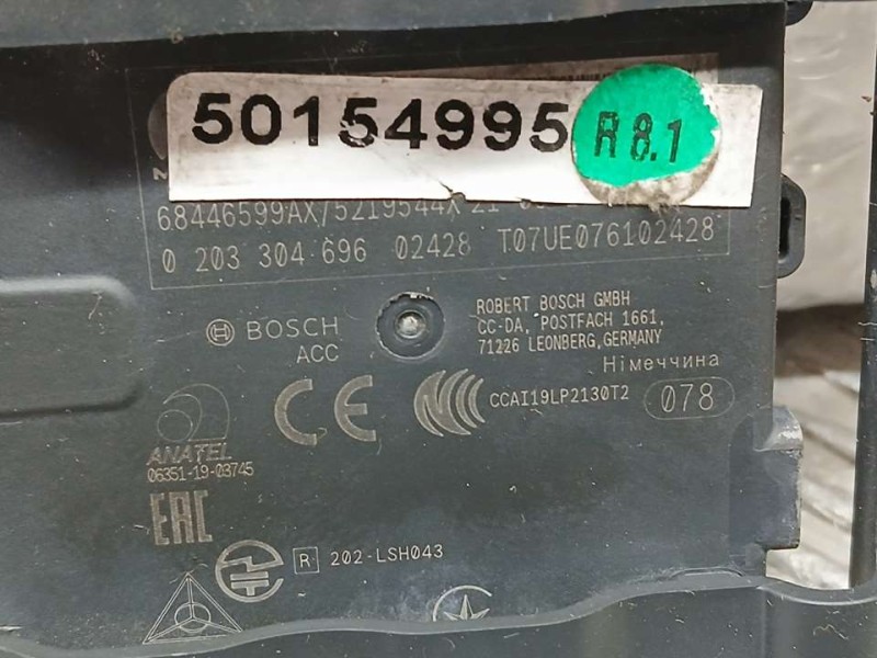 Recambio de sensor para jeep compass ii busines 4x2 referencia OEM IAM 50154995 0203304696 