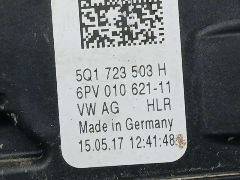 Recambio de potenciometro pedal para volkswagen golf vii sportsvan advance bluemotion tech referencia OEM IAM 5Q1723503H 6PV0106