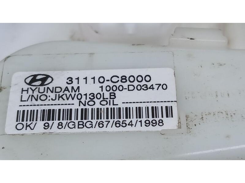 Recambio de aforador para hyundai i20 ii (gb, ib) 1.2 referencia OEM IAM 31110C8000  1000D03470