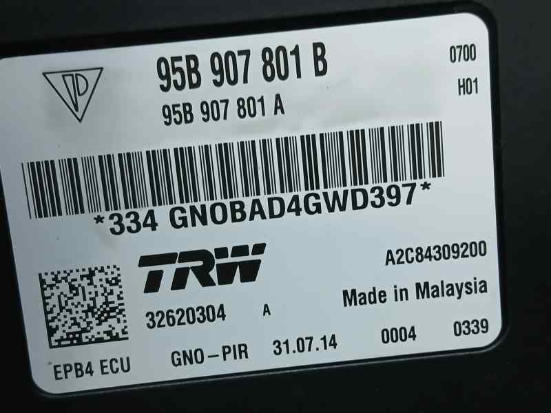 Recambio de modulo electronico para porsche macan (typ ) s diesel referencia OEM IAM 95B907801B A2C84309200 TRW MÓDULO DE FRENO 