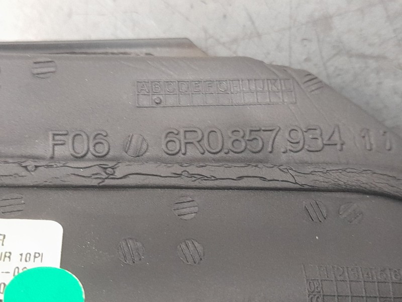 Recambio de retrovisor derecho para volkswagen polo v (6r1, 6c1) 1.6 tdi referencia OEM IAM 6R1857502AFD7R  