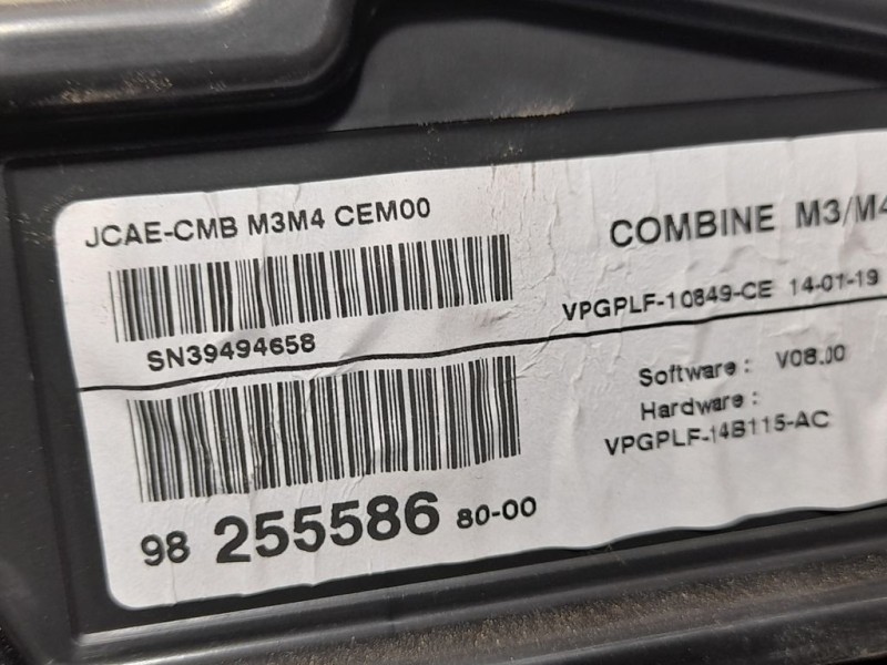 Recambio de cuadro instrumentos para citroën c-elysée shine referencia OEM IAM 9825558680  