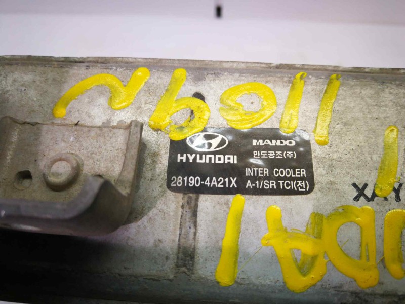 Recambio de intercooler para hyundai h 1 2.5 turbodiesel referencia OEM IAM 281904A21X  
