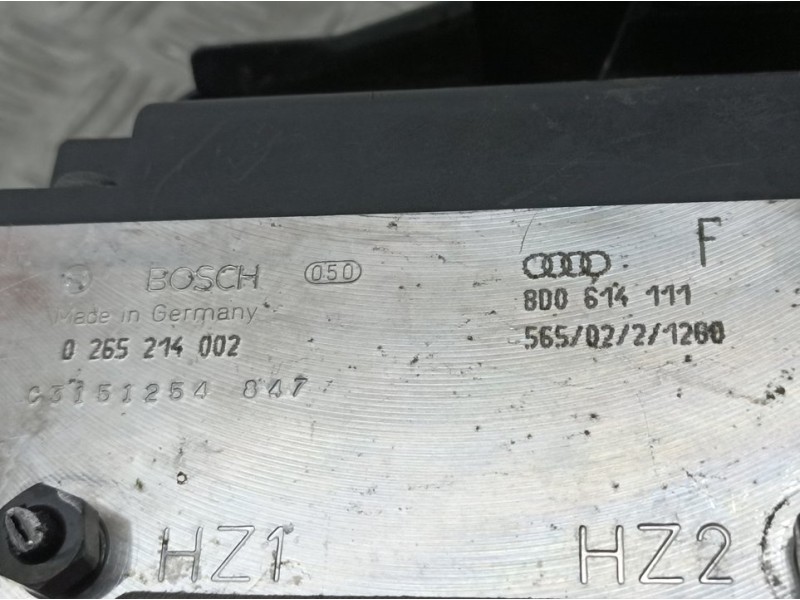 Recambio de abs para audi a4 berlina (b5) 1.9 tdi referencia OEM IAM 8D0614111 0265214002 BOSCH