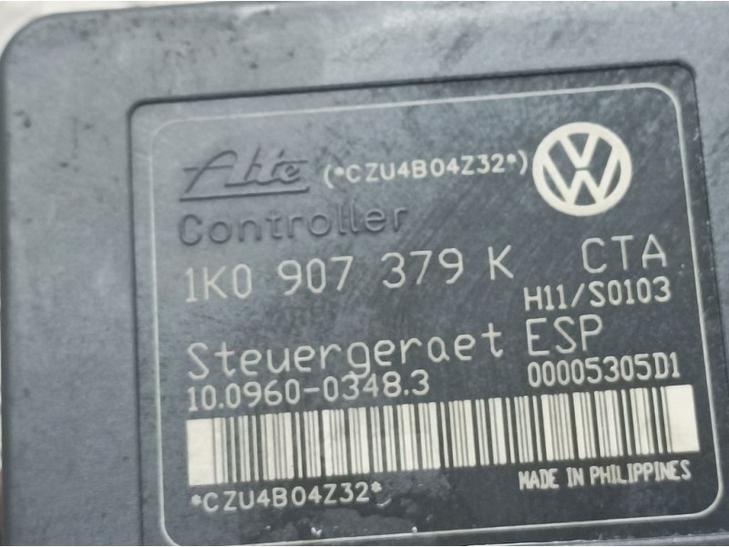 Recambio de abs para volkswagen golf v berlina (1k1) trendline referencia OEM IAM 1K0614517H 10020601064 ATE