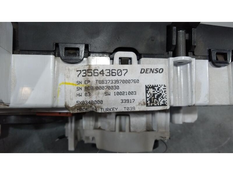 Recambio de mando calefaccion / aire acondicionado para fiat tipo ii (357) berlina easy referencia OEM IAM 735643607 5x0340000 D