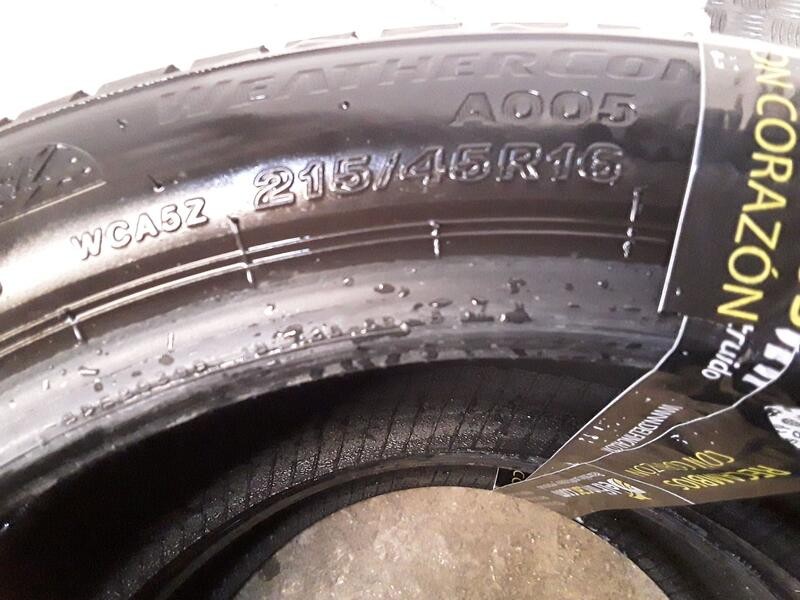 Recambio de neumatico pareja para neumaticos reutilizados - referencia OEM IAM 215451690V BRIDGESTONE 215/45/16/90V