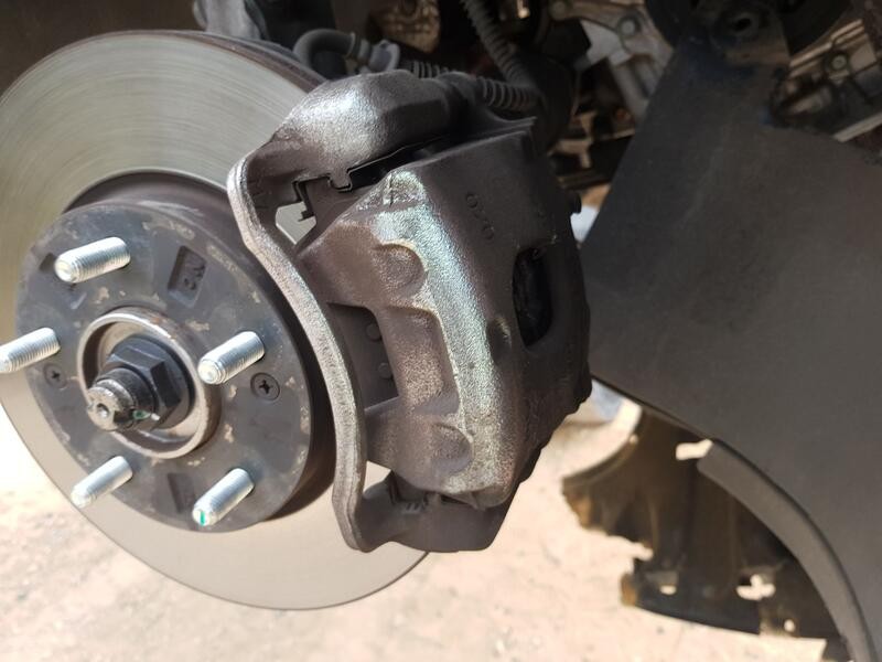 Recambio de pinza freno delantera derecha para kia niro i (de) 1.6 gdi hybrid referencia OEM IAM 58190G2A10 MANDO 