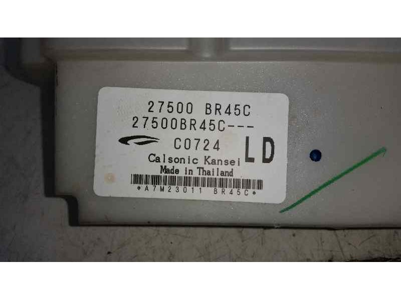 Recambio de mando climatizador para nissan qashqai (j10) acenta referencia OEM IAM 27500BR45C  