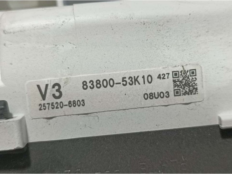 Recambio de cuadro instrumentos para lexus is 300h referencia OEM IAM 8380053K10 2575206803 