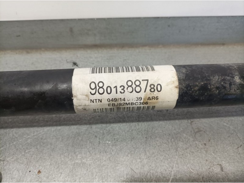 Recambio de transmision delantera derecha para citroën c3 collection referencia OEM IAM 9801388780  