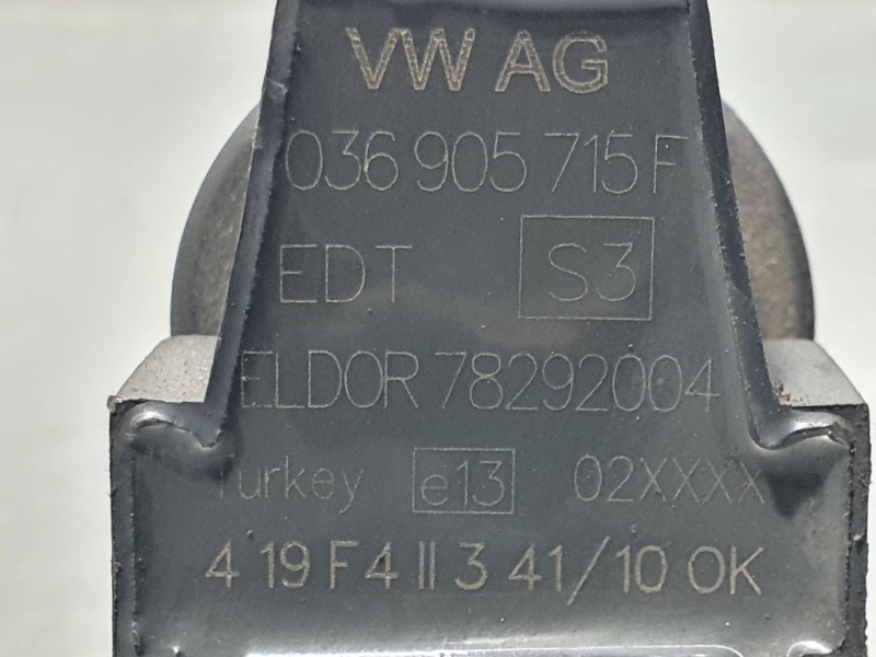 Recambio de bobina encendido para seat ibiza (6j5) emoción referencia OEM IAM 036905715F 78292004 ELDOR