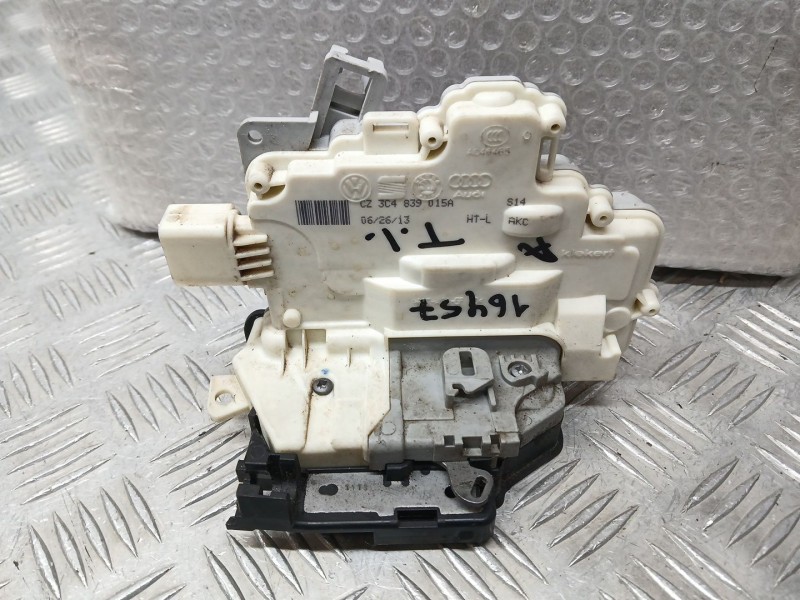 Recambio de cerradura puerta trasera izquierda para volkswagen passat b7 (362) 2.0 tdi referencia OEM IAM 3C4839015A  